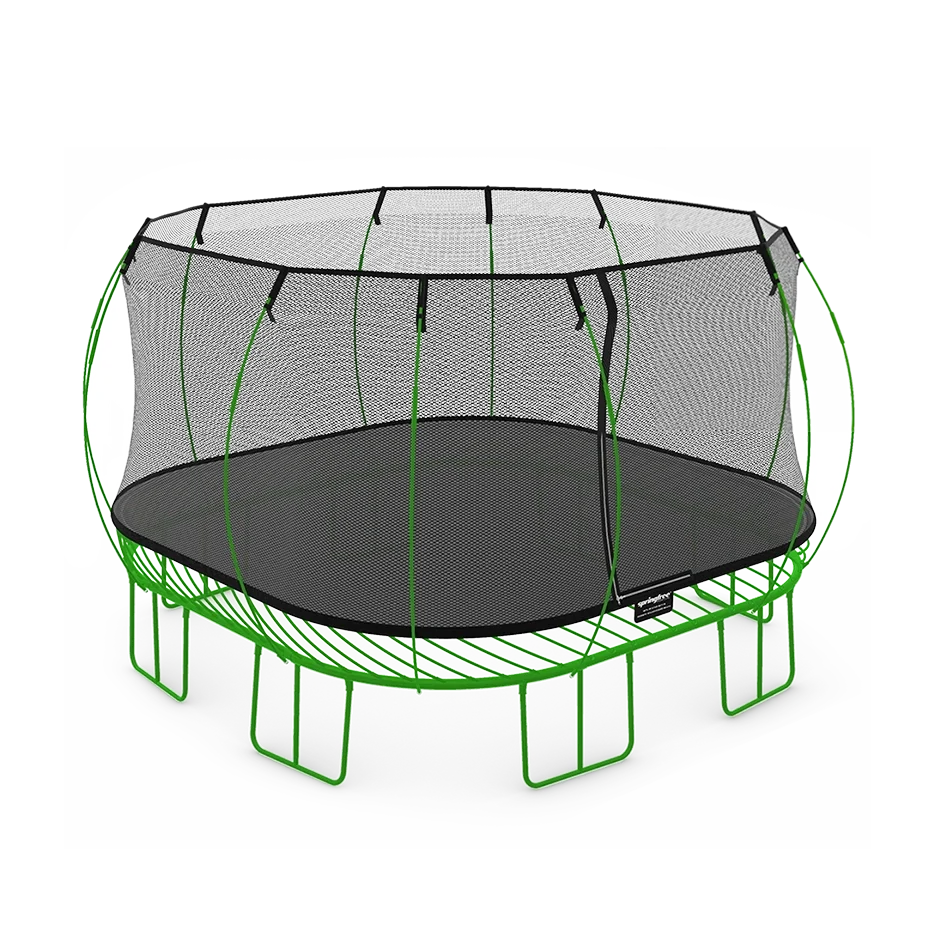 Jumbo Square Trampoline - Image 9
