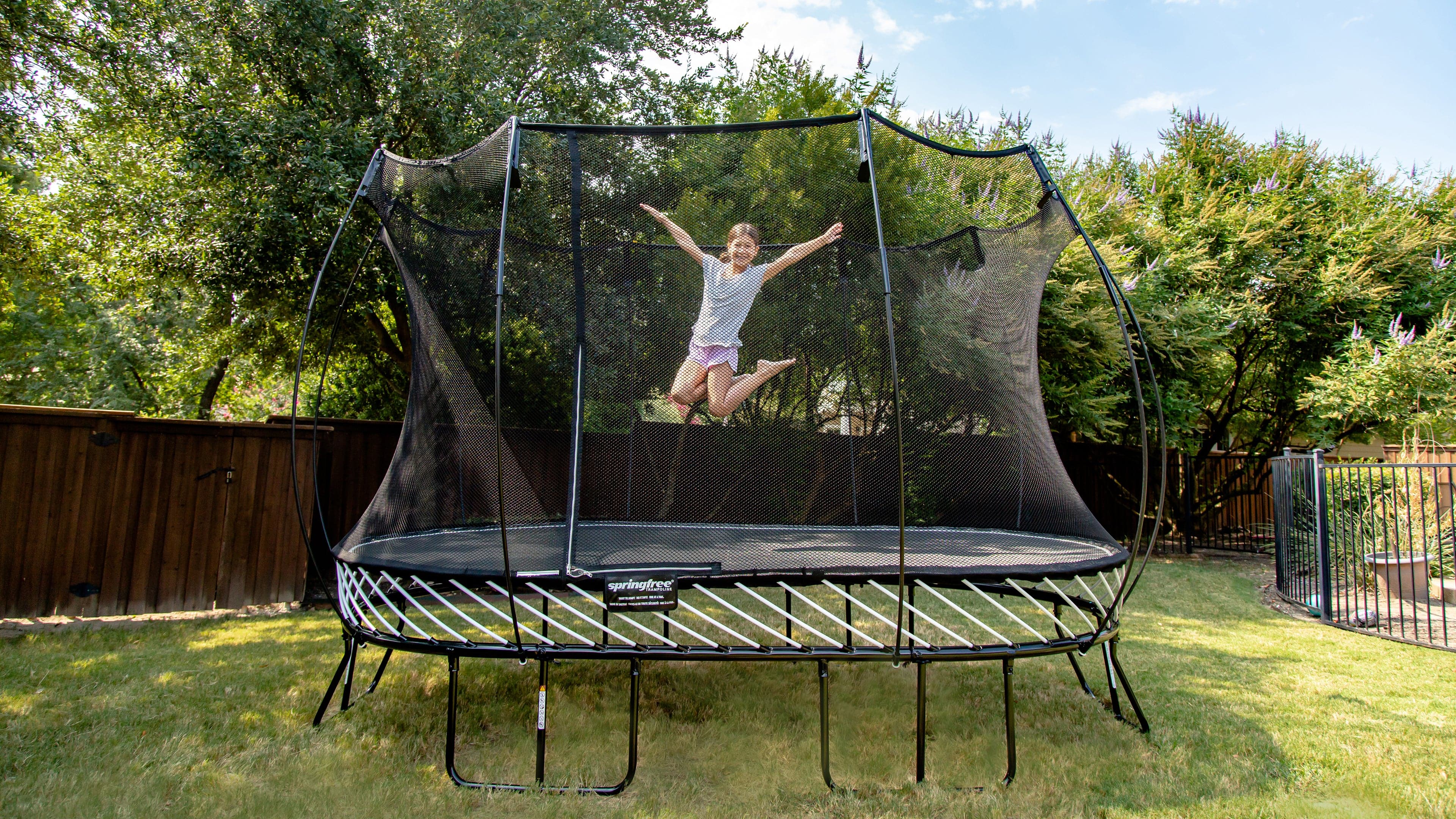 Large Oval Trampoline - Image 4